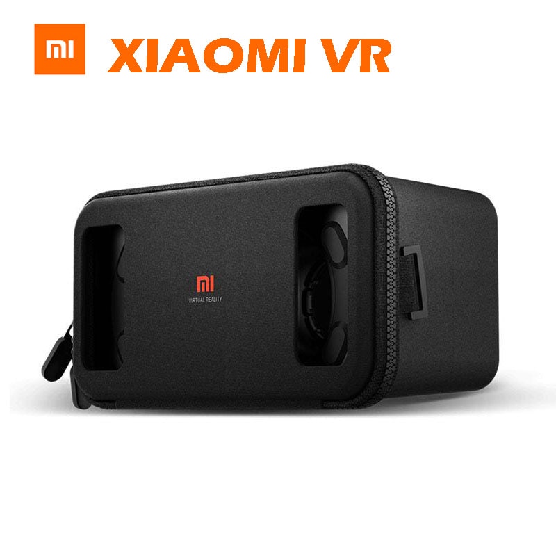 Xiaomi Original VR gafas de realidad Virtual 3D mi VR 1C caja para Iphone 7 6 6s plus 4,7-5,7 pulgadas caja de venta al por menor de teléfonos móviles