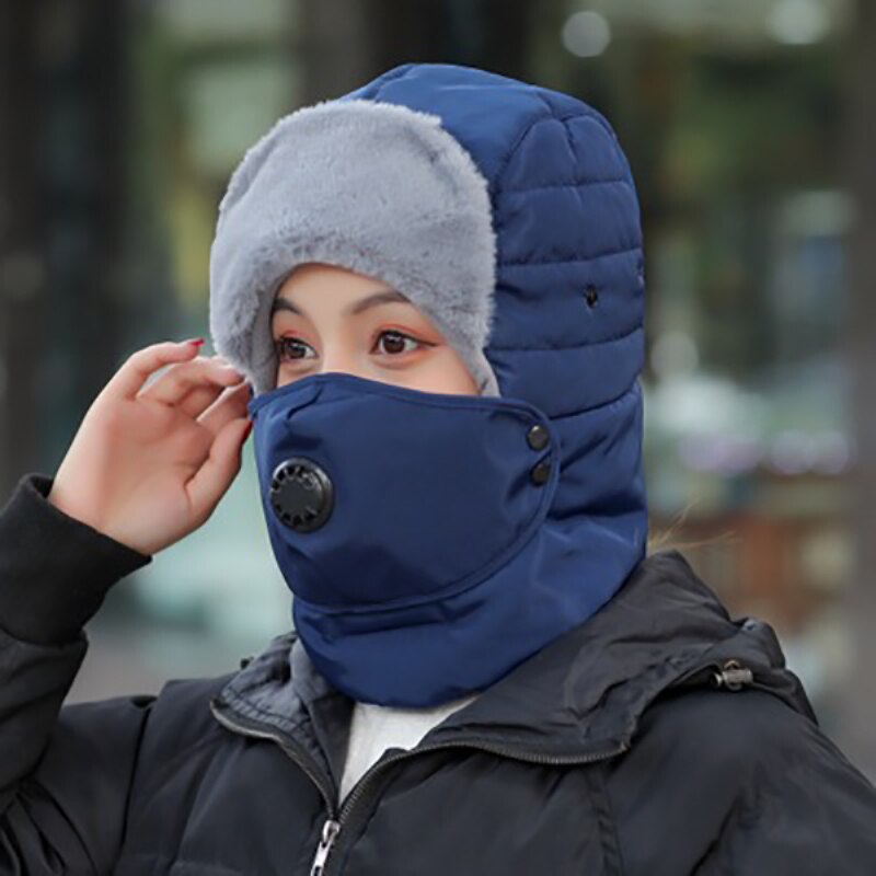unisex Winter warm Neue Kappen Dicken Gläser Lei Feng Hüte Radfahren Winddicht Winter draussen Mittleren verändert Und Ältere Bomber hüte: 16
