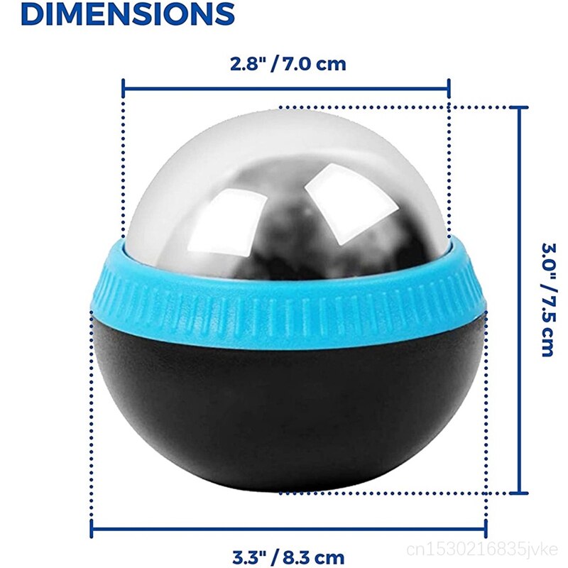 Cryosphere Cold Massage Roller Ball 6 Hours Cold Relief Removable Ball Rapid Recovery Ice Roller Perfect Myofascial Release