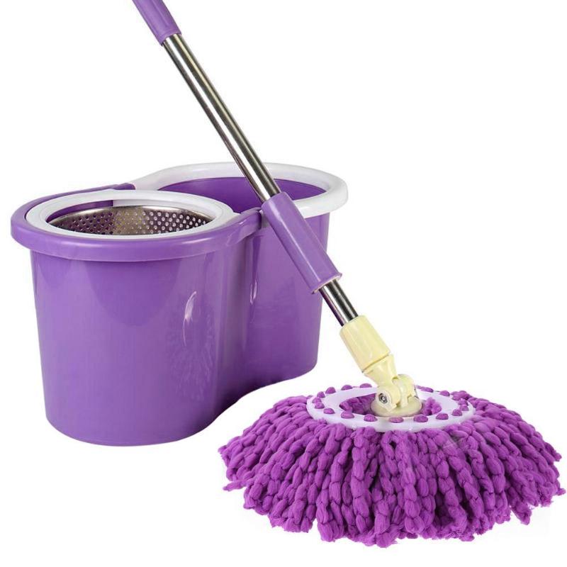 360 Graden Roterende Spinning Magic Mop Microfiber Hoofden Mop Floor Mopheads Vervanging Fiber Mop Heads