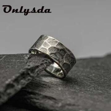 Viking Githic Stijl Roestvrij Staal Geometrie Ring Mannen Trouwringen Womens Band Sieraden Vriendje OSR751
