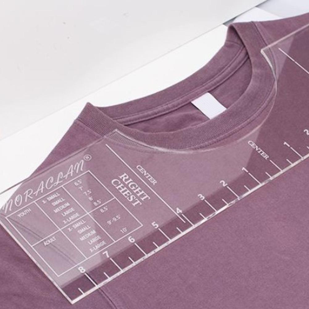 T-Shirt Ruler Guide -Vinyl T-Shirt Ruler Guide - Sublimation T-shirt- T-Shirt Ruler Guide on Size Designs Ruler Chart Vinyl N8F6