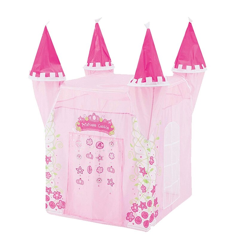 Kind Tenten Prinses Kasteel Speel Tent Meisje Prinses Speelhuis Indoor Outdoor Kids Play House Bal Pit Pool Playhouse