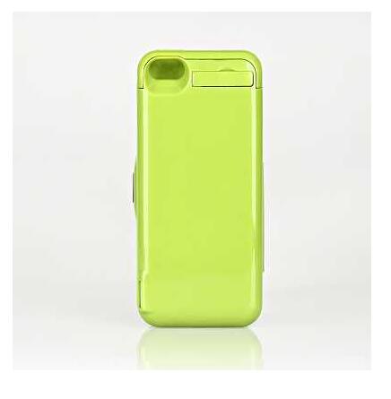 Voor Iphone 5 4s Batterij Case 4200 Mah Ultra Dunne Backup Cover Opladen Voor Iphone 5 5s Battery Case 5 se Smart Power Case Bank: green