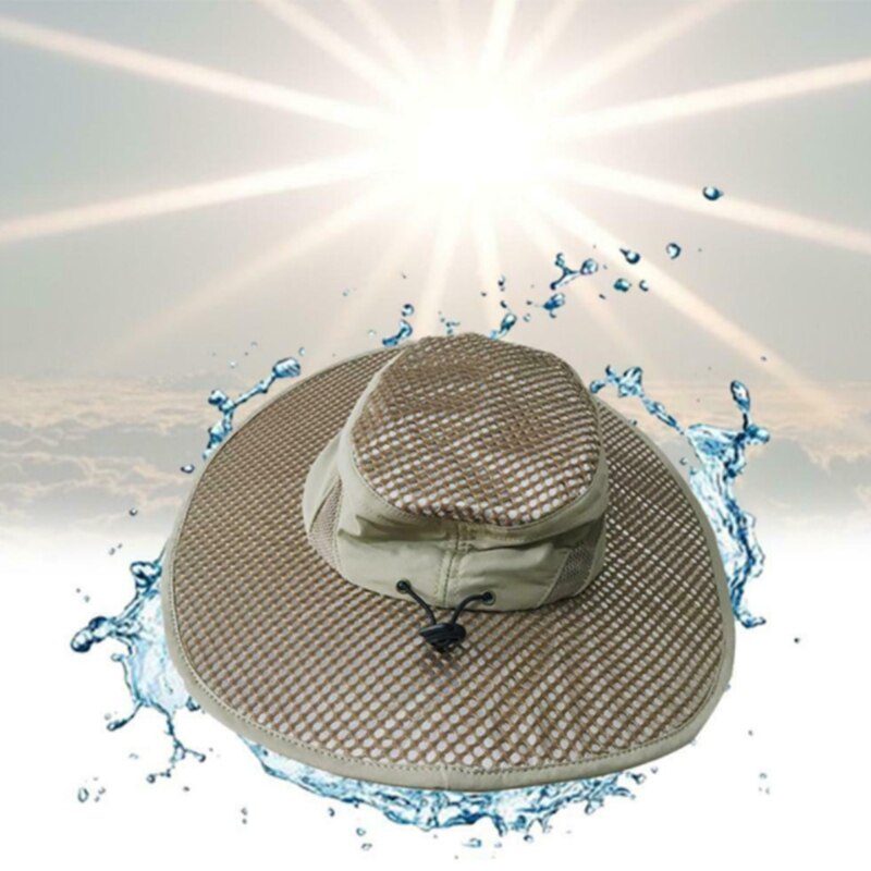 Summer Cooling Hats Arctic Cap Sunscreen Cooling Ice Hat Unisex Outdoor Air Conditioning Caps with UV Protection