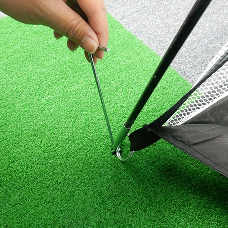 2 x 1.4m golfnetten golf chipping oefennet draagbare golf swing oefenkooi binnen buiten training raken doel