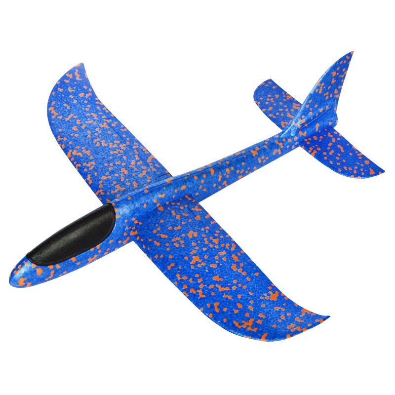 48Cm Grote Hand Launch Gooien Schuim Vliegtuig Epp Vliegtuig Model Glider Vliegtuig Vliegtuigen Model Outdoor Diy Educatief Speelgoed Voor kinderen: bule