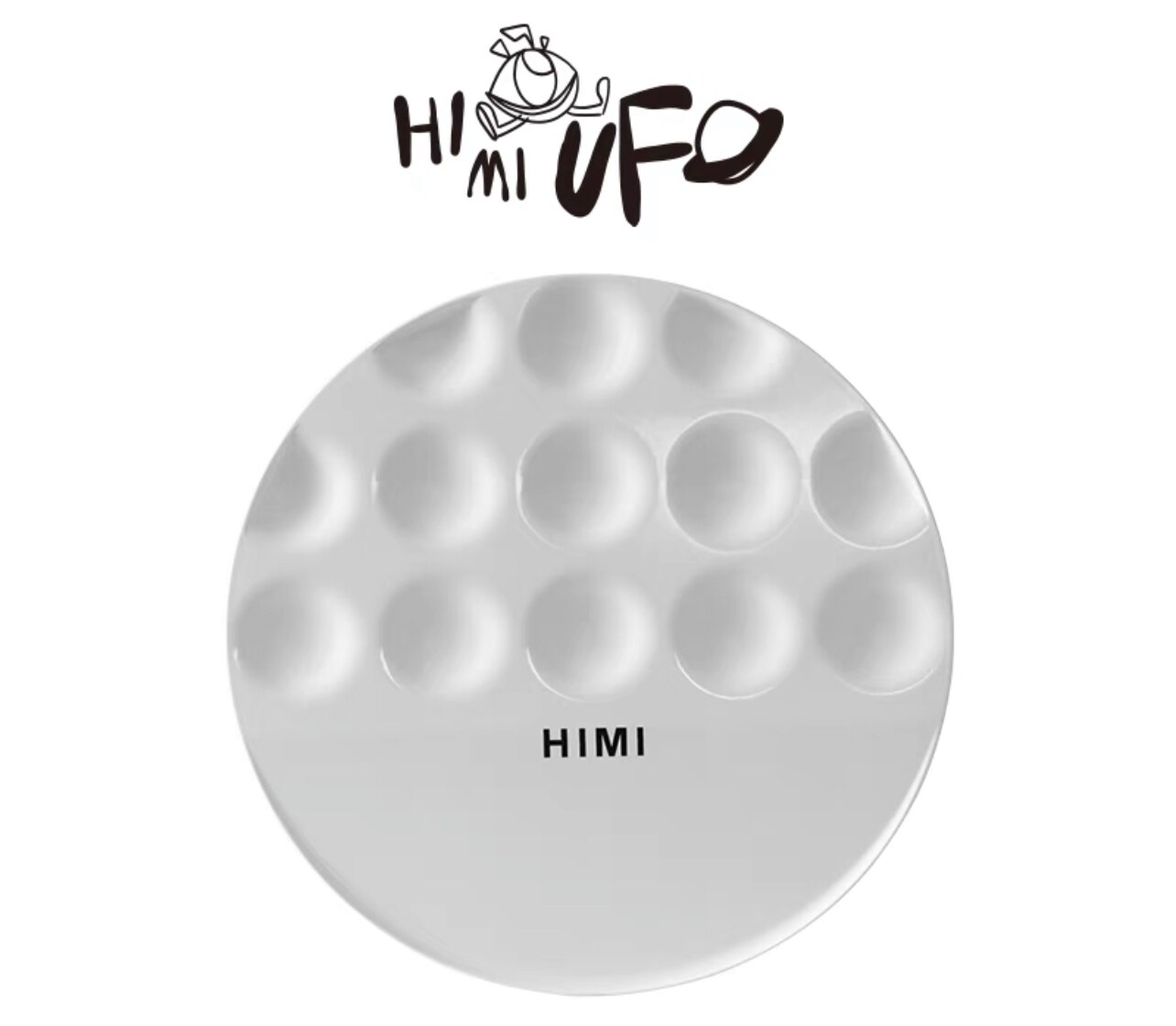 HIMI MIYA paleta farb UFO robić gwaszu akwarela akrylowa i obraz olejny Super paleta dla dzieci, artystów: okrągły-duży