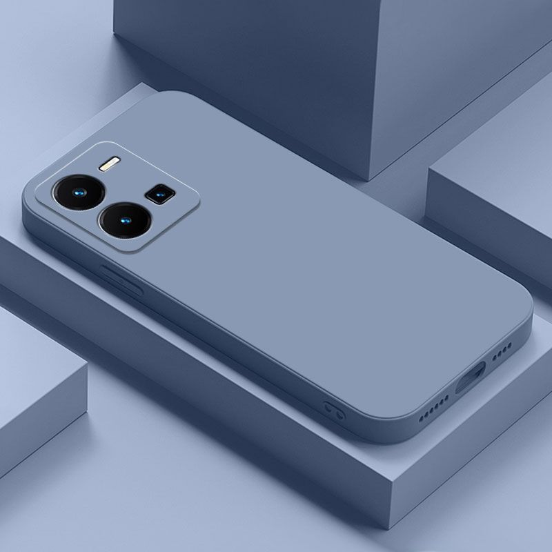 Voor Vivo Y35 Case Cover Voor Vivo Y 35 Y22 S V25 Vloeibare Zachte Siliconen Telefoon Case Funda VIVoY35 4G Shockproof Bumper