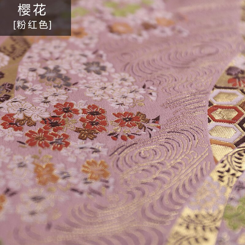 Bride kimono Brocade Fabric Damask Jacquard Apparel Costume Upholstery Furnishing Curtain Material cushion fabric 75cm*50cm