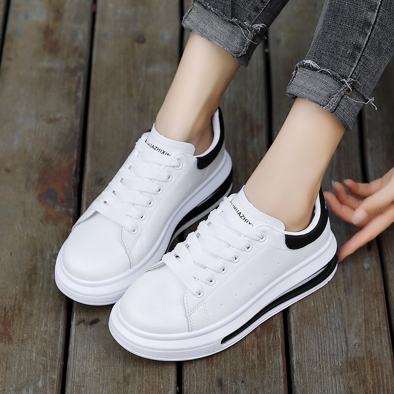 Baskets Femme Sans Lacets - Semelle Gel Confort - Orthopédique, Antidérapante - Pour Bureau, Voyage, Sport