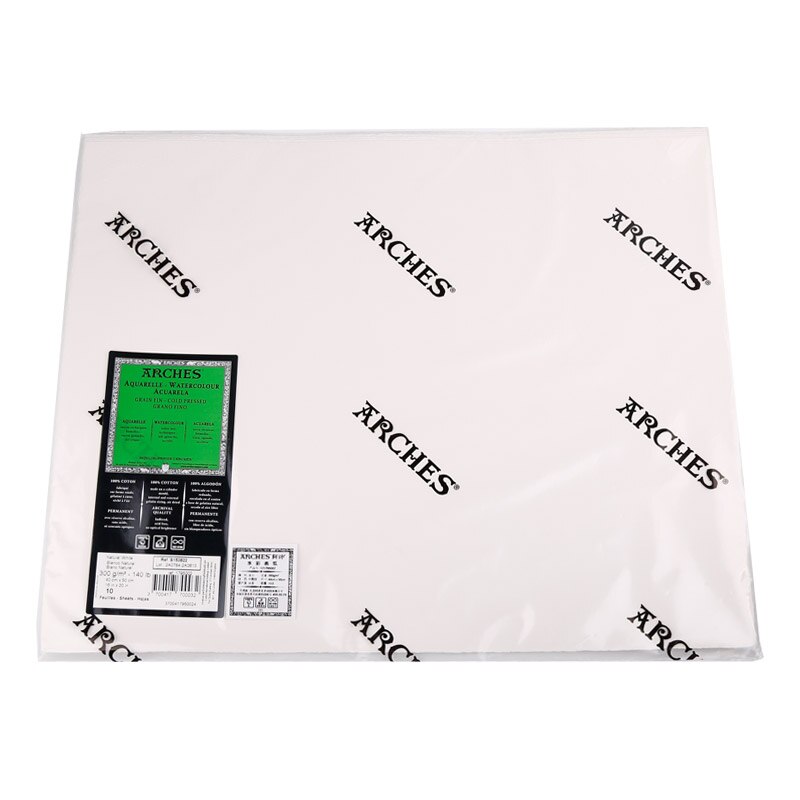 France imported ARCHES watercolor paper Album for drawing 300g 100% cotton 32k 16k 8k 4k aquarelle Sketchbook school supplies