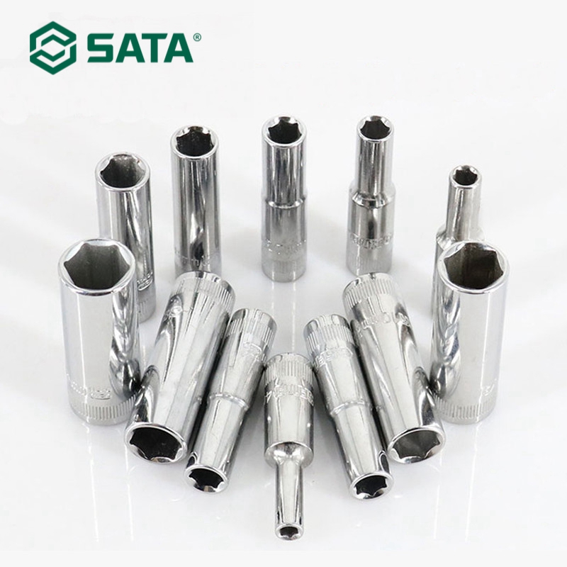 SATA 1/4 "Drive 6 Piont SAE Diepe Sockets 6.3MM Im... – Grandado