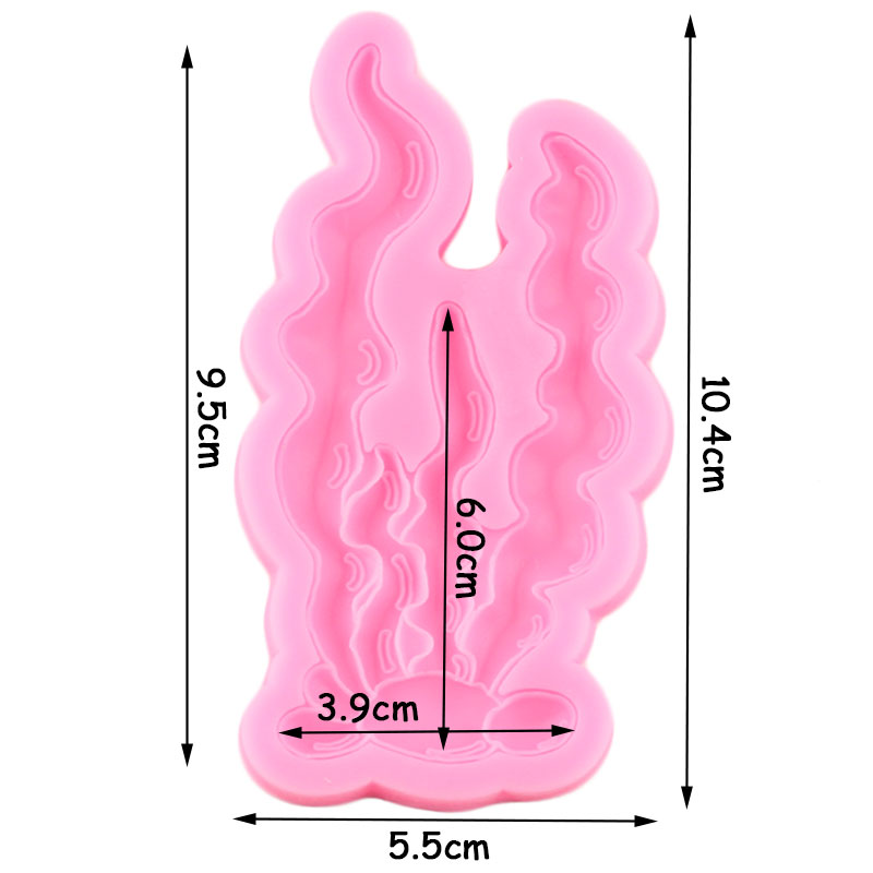 Korallen Algen Silikon Formen DIY Baum Zweig Fondant Kuchen Dekorieren Werkzeuge Cupcake Deckel Süssigkeit Tonne Schokolade Gumpaste Formen