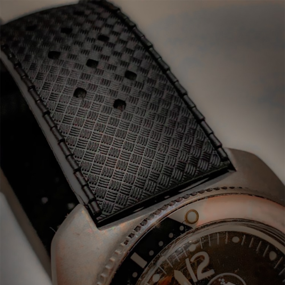 22mm urremme i tropisk silikongummi 20mm udskiftning til seiko srp 777 j 1 urrem dykker vandtæt armbåndsrem til mænd