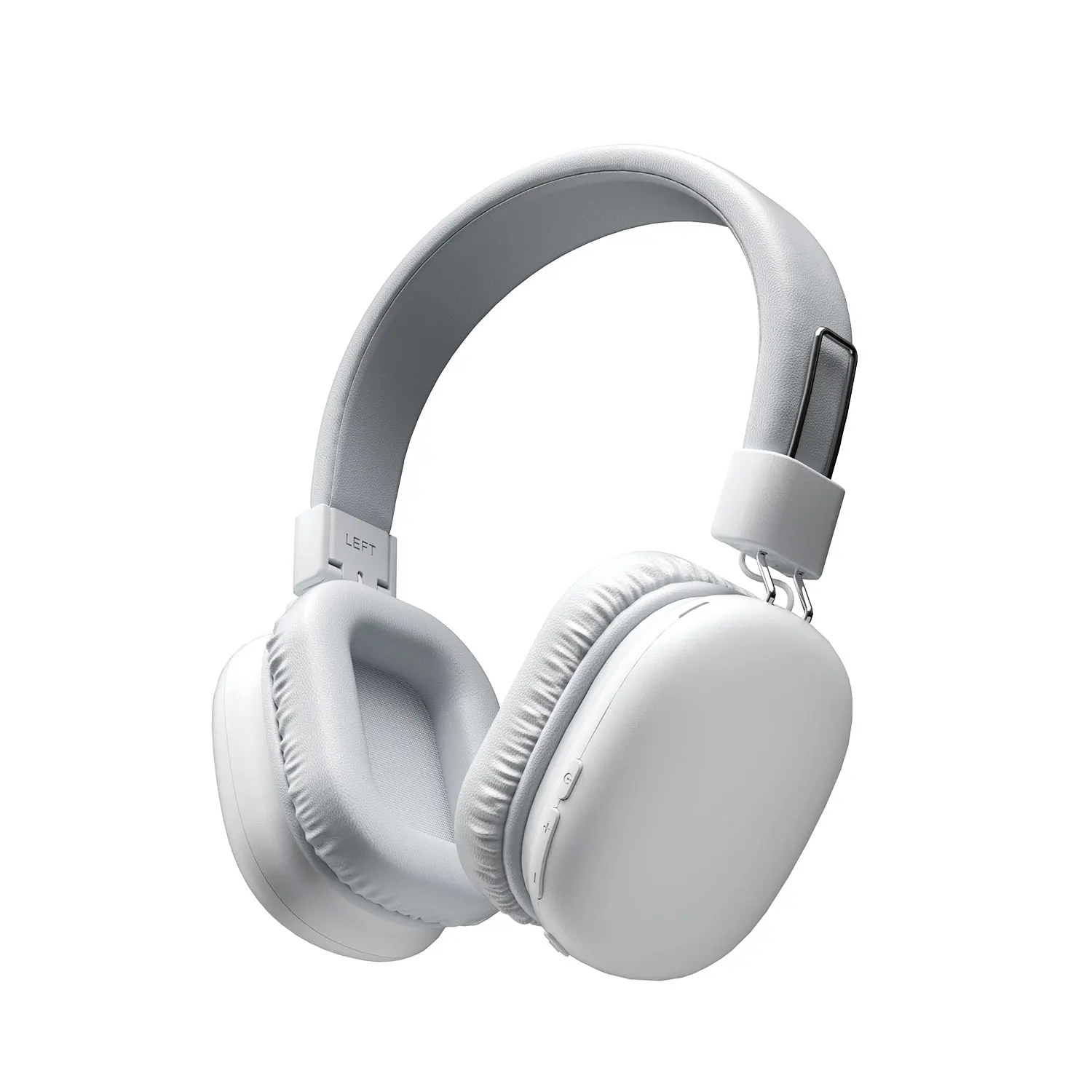 Børnehovedtelefoner med dobbelte trådløse hovedtelefoner og øretelefoner bluetooth 5.4 hi-- opløsningslyd ver-ear-headset med indbygget hd-mikrofon med lav latenstid: Hvid