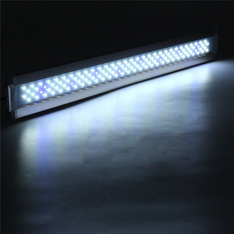 220v ADE Series Aquarium LED Lighting 12-24W SMD LED Overhead Fish Tank Aquatic Plant Growing Light 6500-7500K