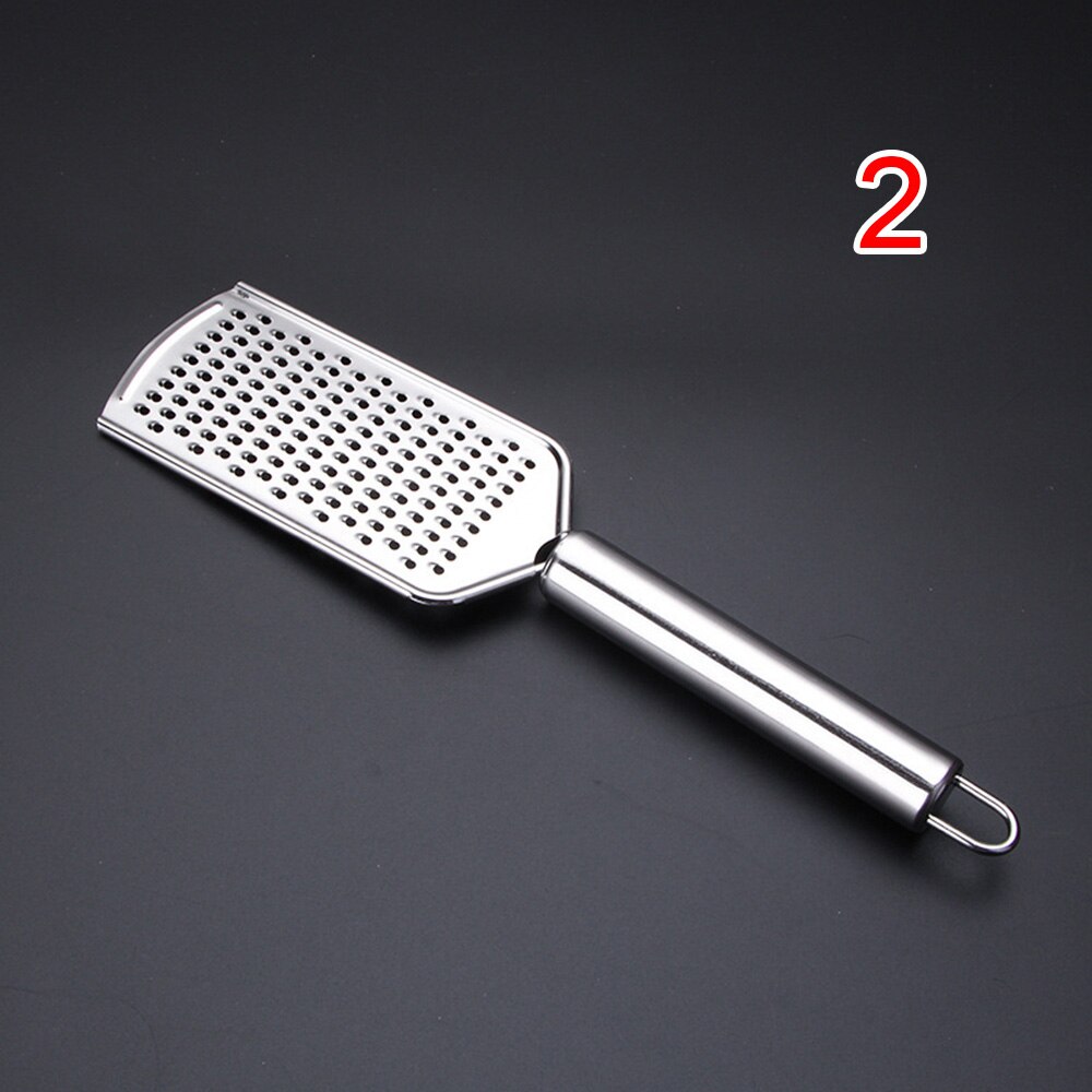 Practical Cheese Grater Home Stainless Steel Rotary Slicer Stainless Steel Handheld Cheese Grater Multi-Purpose Kitchen Tools: 2