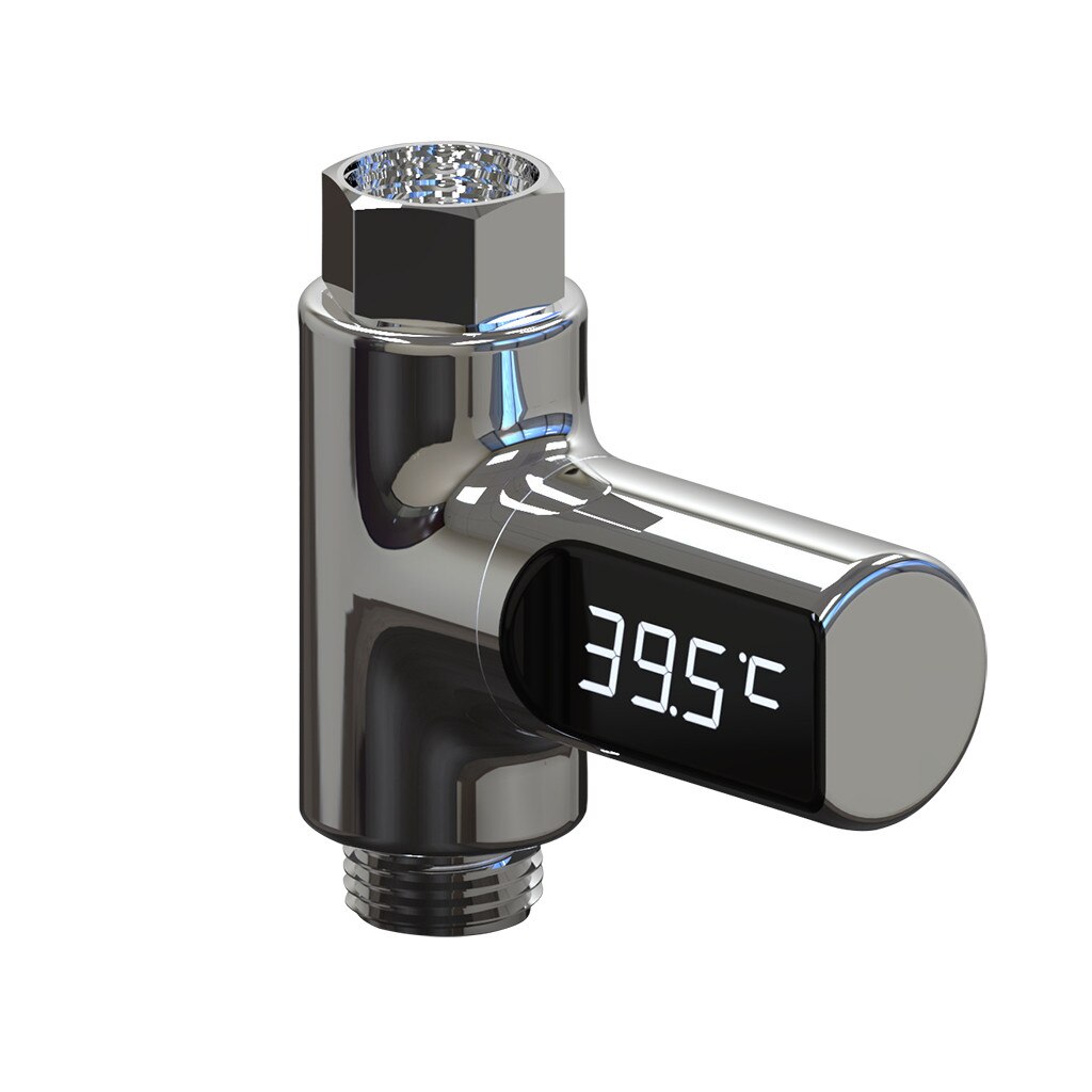 Led Water Thermometer Children Bath Faucet Shower Visual Thermometer Room Thermometer Hygrometer #G2: B