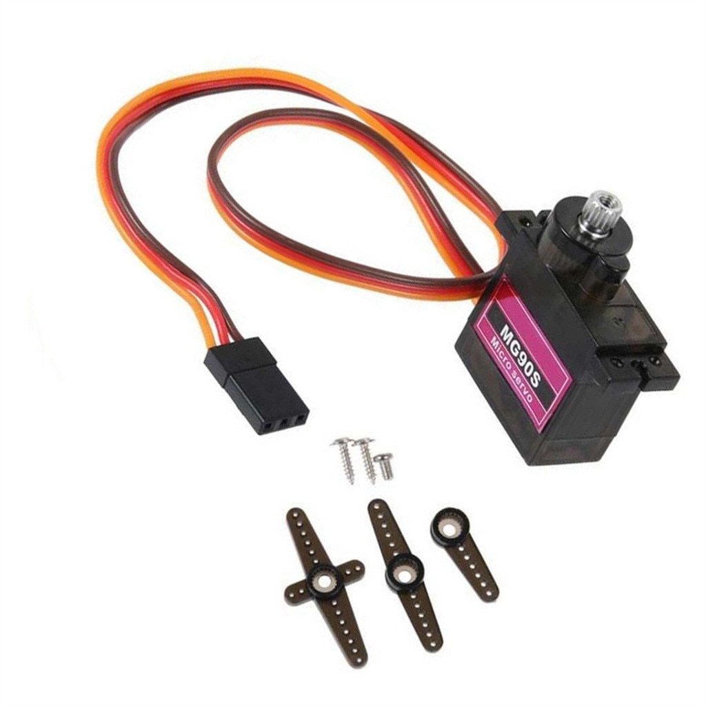 MG90S Micro Metal Gear 9g Servo for RC Plane Helicopter Boat Car 4.8V- 6V