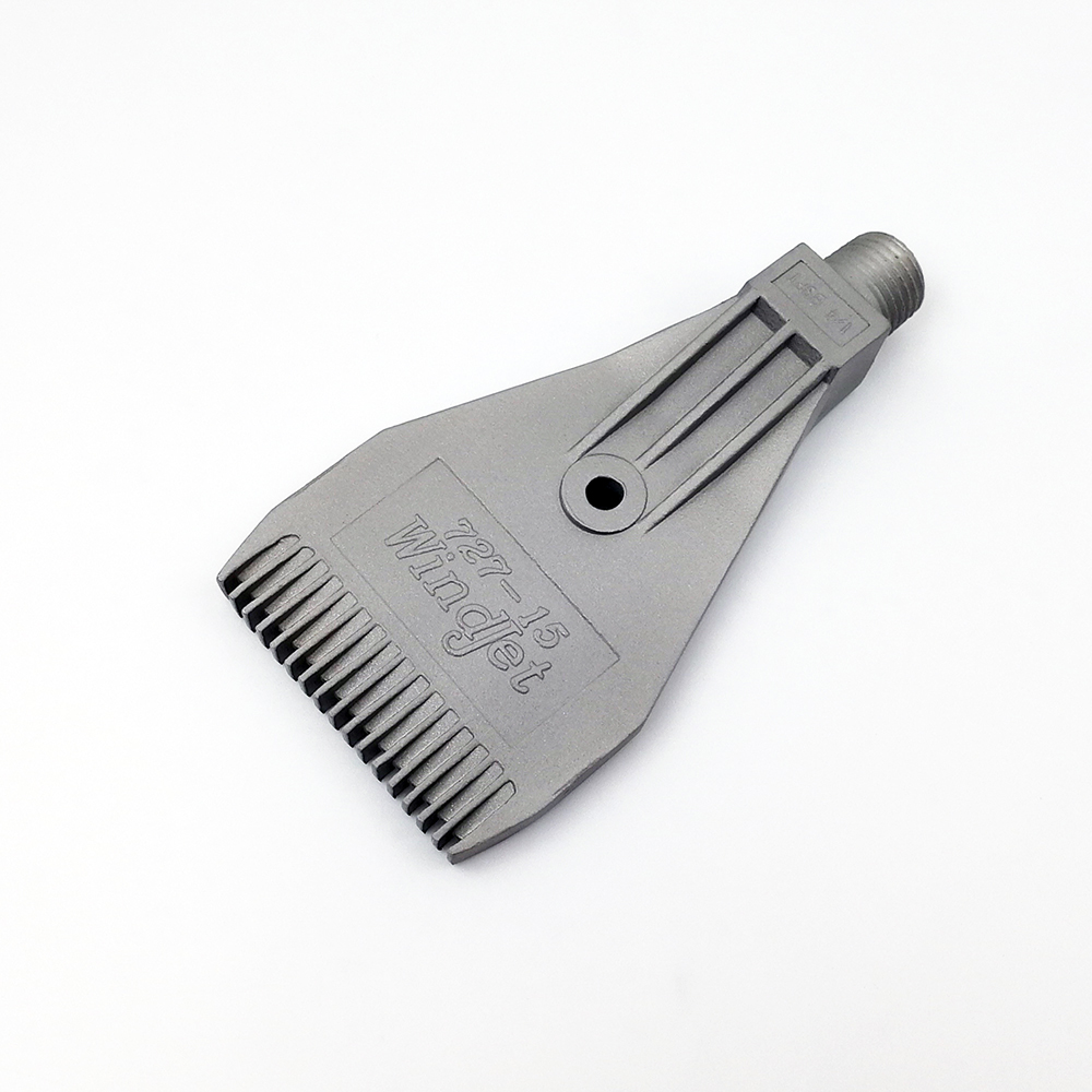 Stainless Steel 727 Blowing Nozzle Air Blower Flat Air Nozzle Air Knife 1/4'' 16 Holes Jet Clean and Blow Dry Nozzle: Navy Blue
