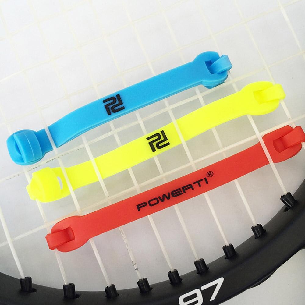 Tennis Racket Damper Shock Absorber Racquet Vibration Absorbing Shock Bat Vibration Tennis Dampener Anti-slip Silicone Redu H6u1