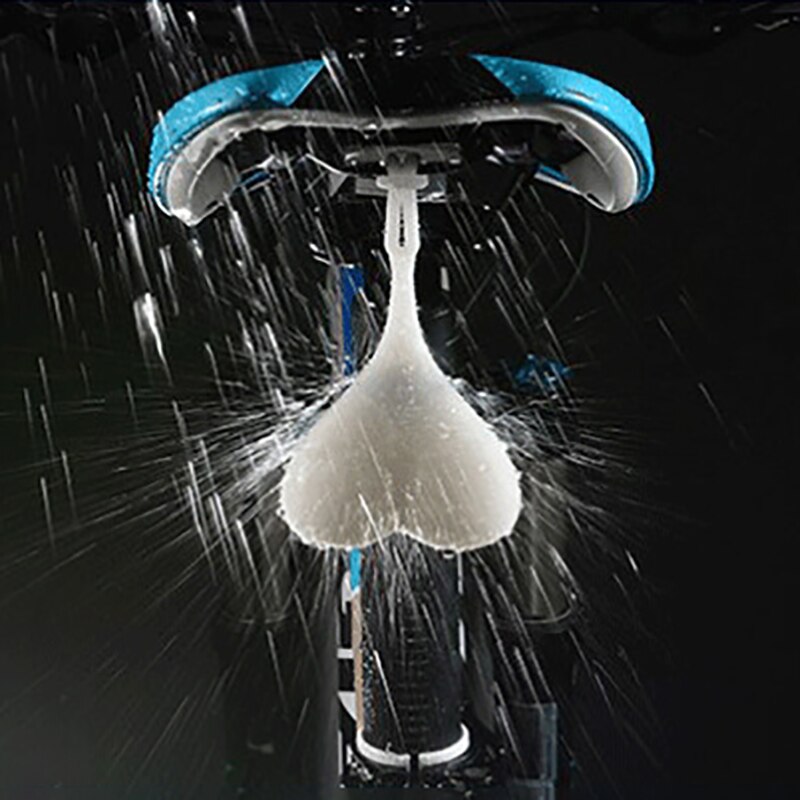 Bicycle Tail Light Bike Taillight Warning Lamp Silicone Cycling Balls MTB Road Bike Rear Lights Waterproof Heart Shape