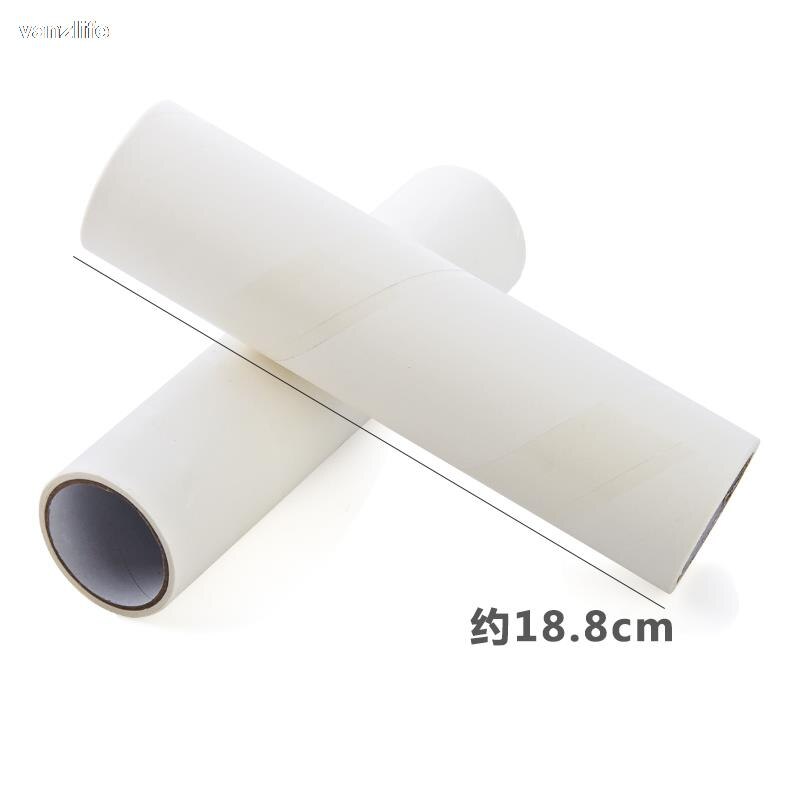 Vanzlife tålig rullgolv klibbigt rullpapper huvudbyte papper kärna sned rivande dammuppsamlare klibbigt papper: 2 st