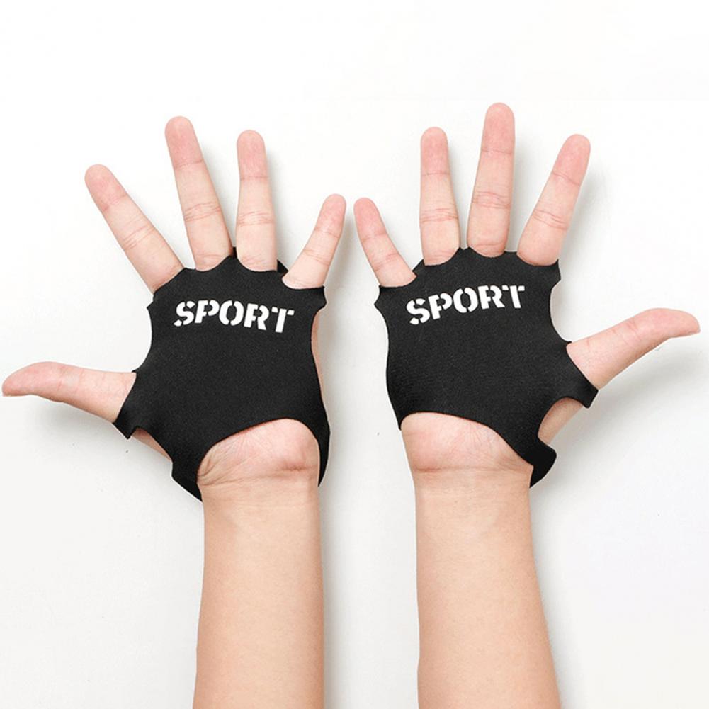 Gants d'entraînement antidérapants, paume d'haltérophilie, poignées de traction, Fitness, gymnastique, gants d'entraînement, protection des mains