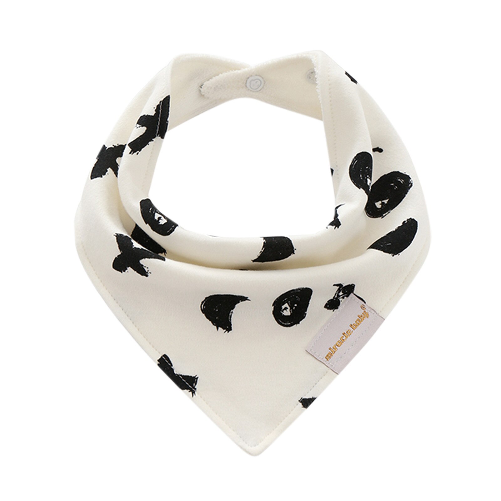 1 pz bavaglini per bambini bavaglini Bandana simpatico cartone animato per bavaglini per bambini bavaglini assorbenti per sbavatura e dentizione 3-24 mesi bandane per bambino