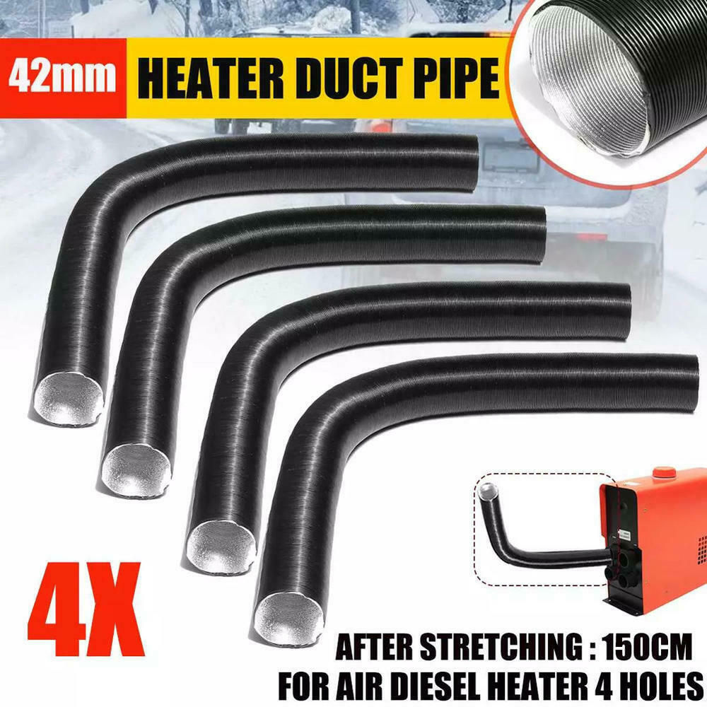 4X42Mm Air Intake Outlet Heater Ducting Tuinslang Flexibele Verbranding Voor Webasto Eberspacher Auto Air Diesel Parking heater