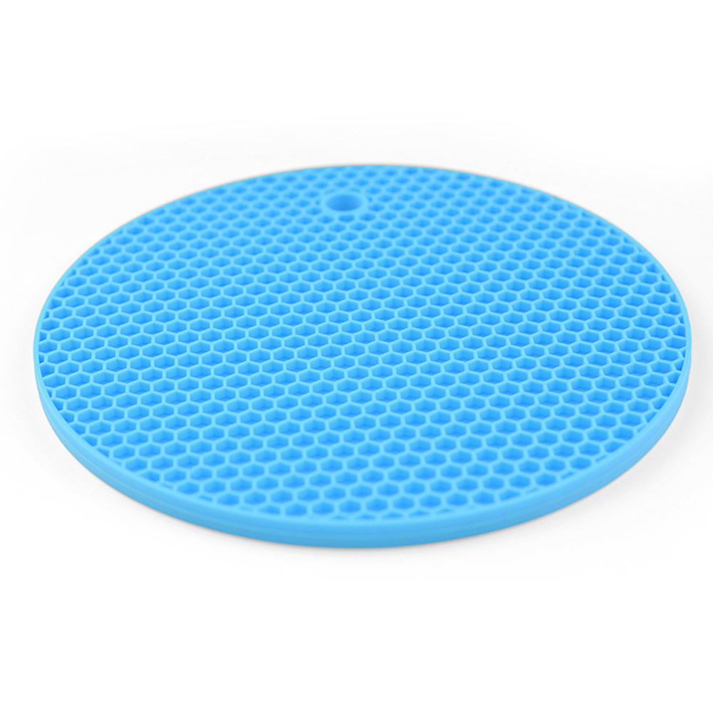 Circulaire Honingraat Siliconen Isolatie Mat Verdikte Anti-Slip Isolatie Mat