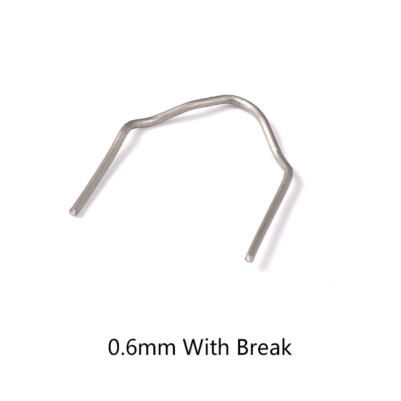 Nietmachine Plastic Reparatie Standaard Pre Cut Wave Nietjes Bumper Carrosserie Reparaties 0.8Mm Wave Nietjes Rvs: 100pcs / V type