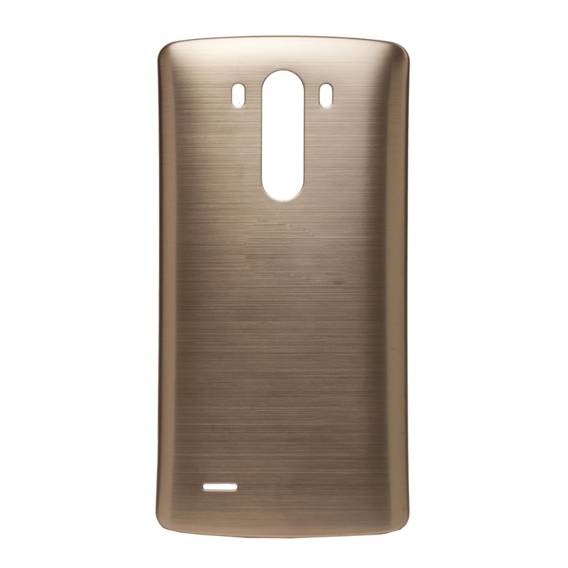 Original Battery Housing Cover for LG G4 G2 G3 G3 mini D850 D800 Wireless Charger Battery Door Rear Cover parts: G3 Gold