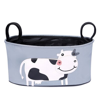 Baby trolley tas cartoon kinderwagen polyester hangende opbergtas multifunctionele organizer stoelzak reistas kinderwagen accessoire: A
