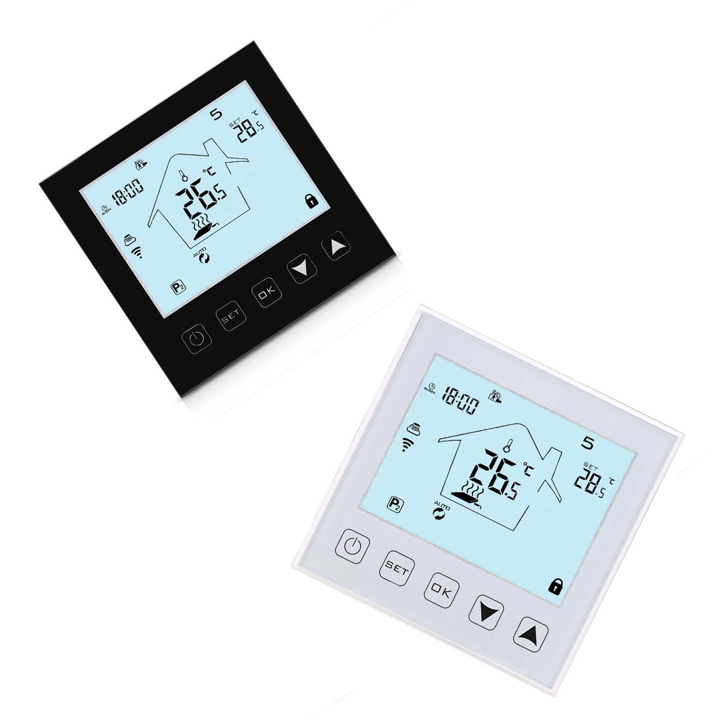 touch screen digital electric thermostat wifi for room floor heating temperature control