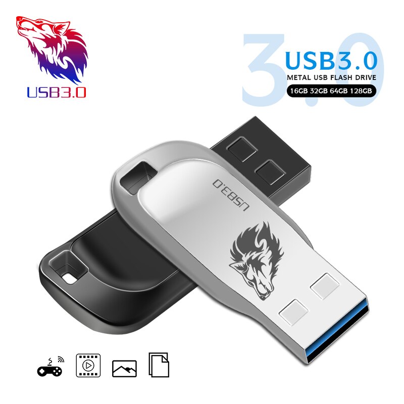Metalen Usb Flash Drive 4Gb 8Gb 16Gb Flash Disk Pen Drive 32Gb 64Gb memory Stick Usb 3.0 Flash Usb Stick Pen Drive
