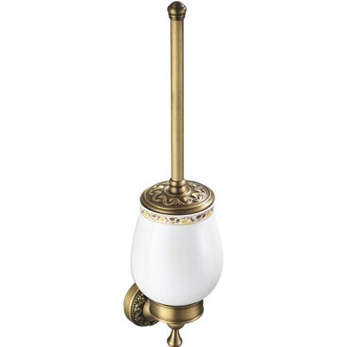 Badkameraccessoires Antiek Brons Handdoekplank Toiletrolhouder Zeephouder Handdoekenrek Tumble Holder Antiek Brons ELF4001: Clear