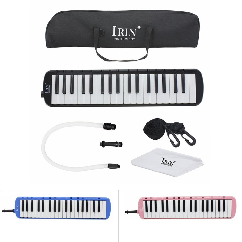 IRIN-armónica de estilo Piano Melodica de 37 teclas + bolsa Oxford para tocar, instrumento Musical de 58cm para principiantes