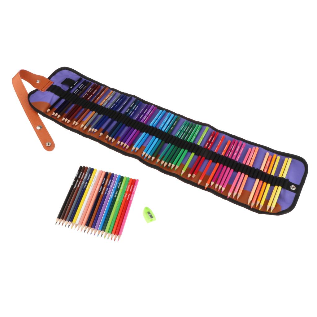 36/50/72Pcs Colouring Pencils Set for Artist Kids Field Sketch Drawing Painting: 72color