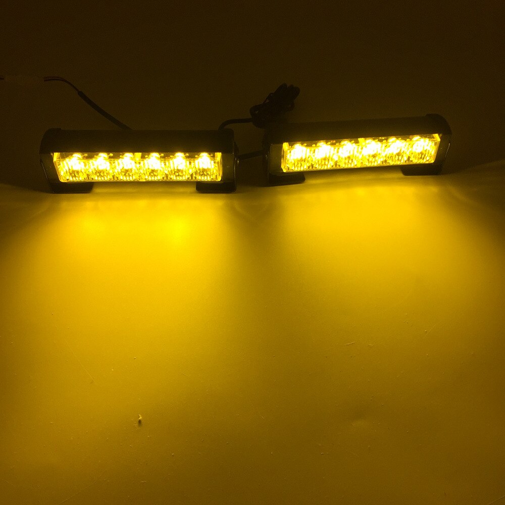 12V LED verkehrs Signal notfall warnung blinkt licht Polizei Fahrzeug Auto Strobe Lichter Auto Kühlergrill-lampe Bar