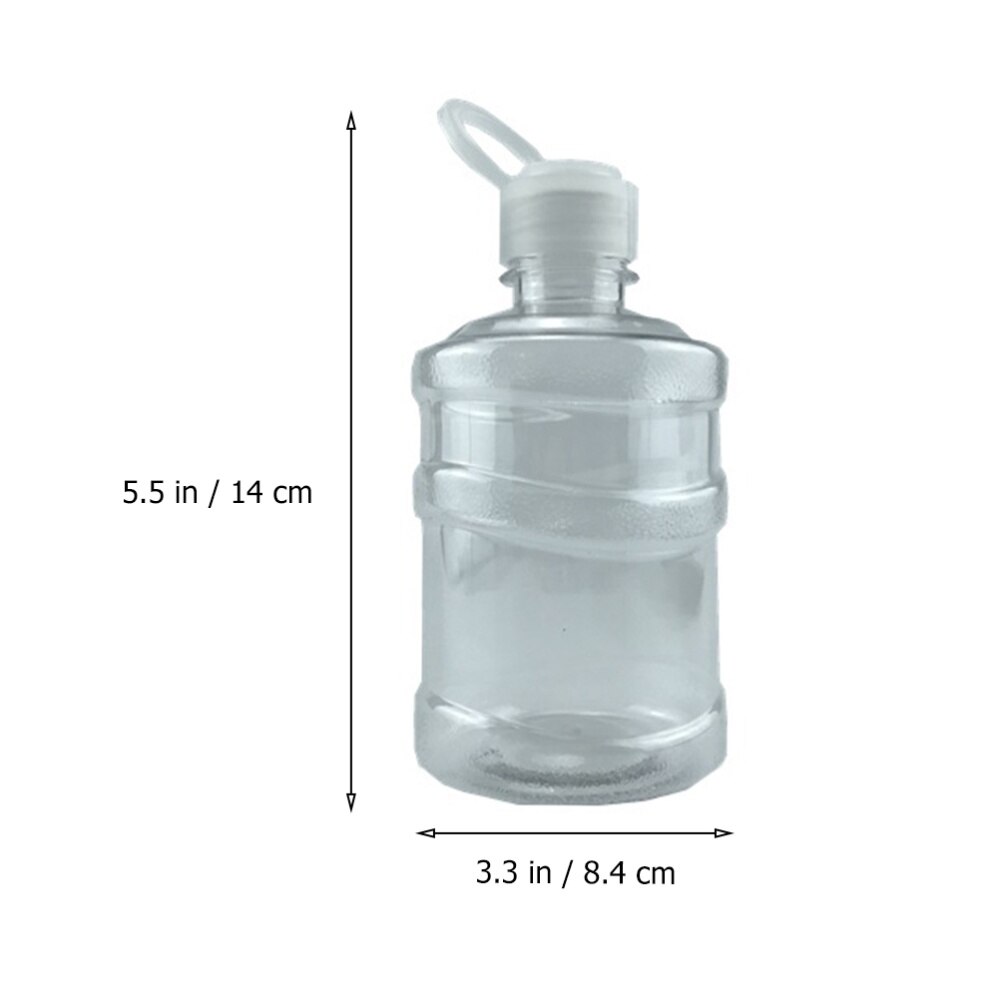 10 pezzi bottiglia di acqua trasparente mini bottiglie di bevande bottiglia di stoccaggio da 500ML