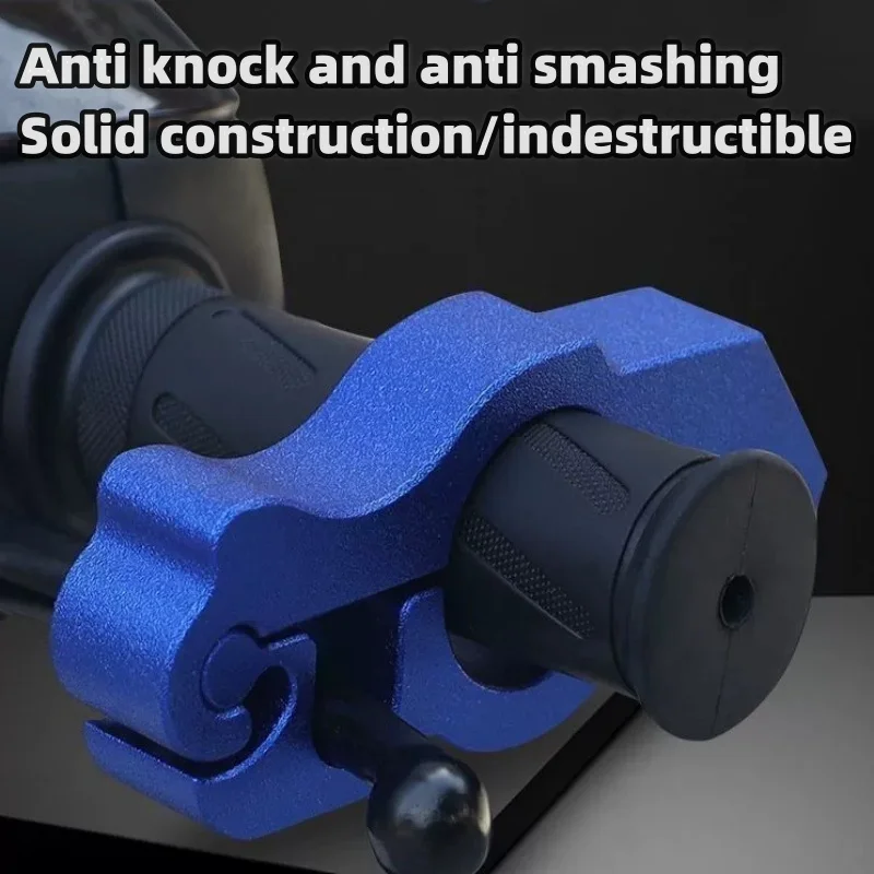 Blocco freno generale per veicoli elettrici Blocco clacson antifurto per auto per scooter Blocco acceleratore per moto Blocco portatile in lega di alluminio