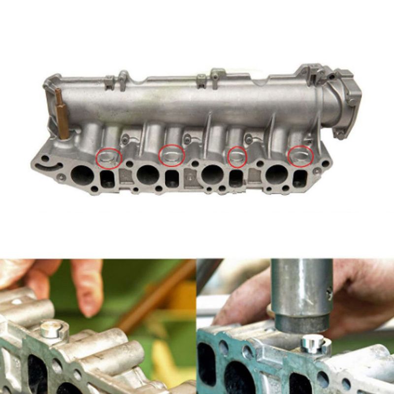 5Pcs/Set Intake Manifold Swirl Flap Blanks Cylinder Head Screws Aluminum Car Replacement Accessories for Alfa Remeo