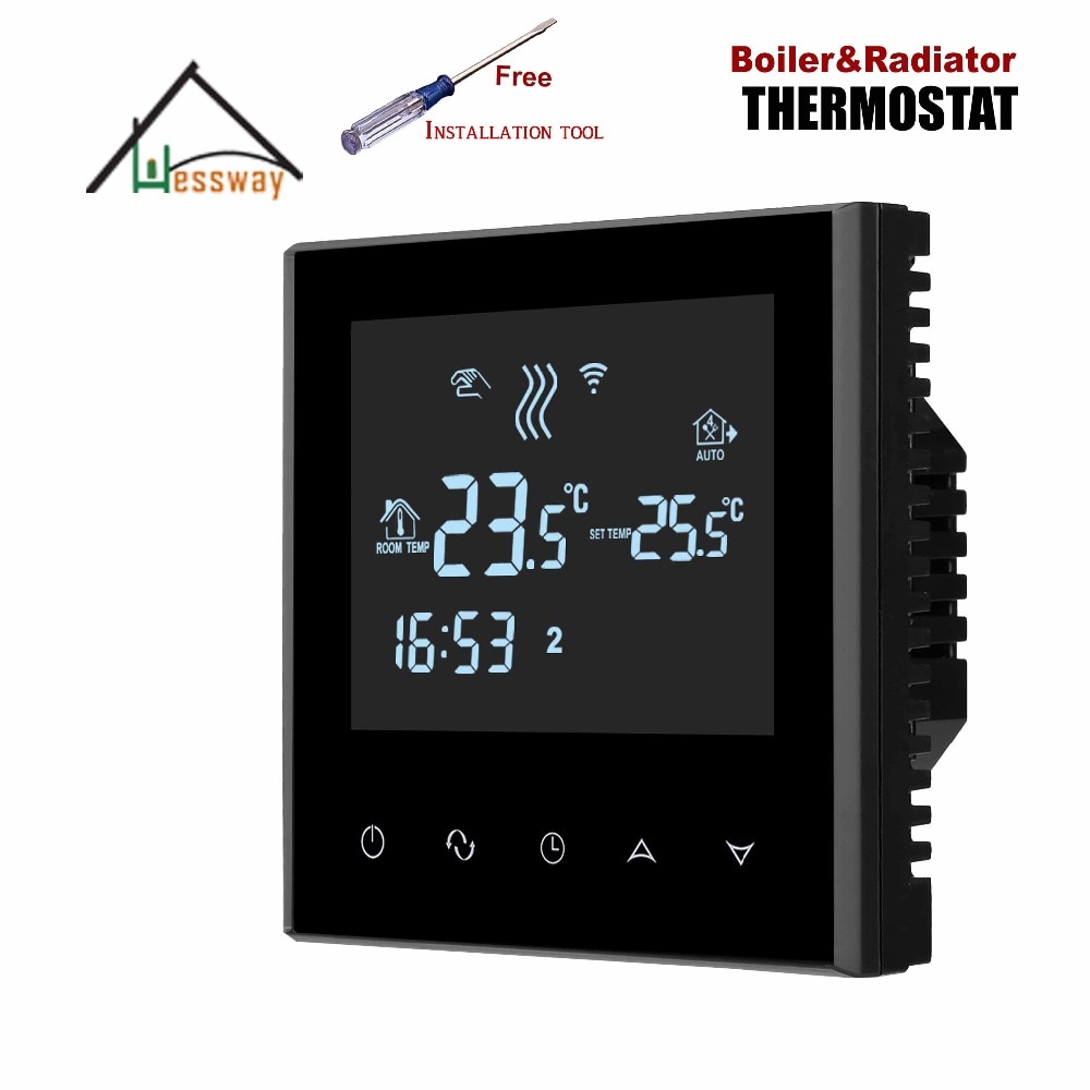 EU programmable thermostat thermostatic radiator valve for Linkage Controller Passive contact