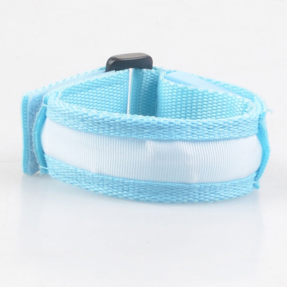 Licht hoch tanzen Party glühen LED Blinkt Handgelenk Band Armbinde Arm Band Gürtel Für Party Dekoration