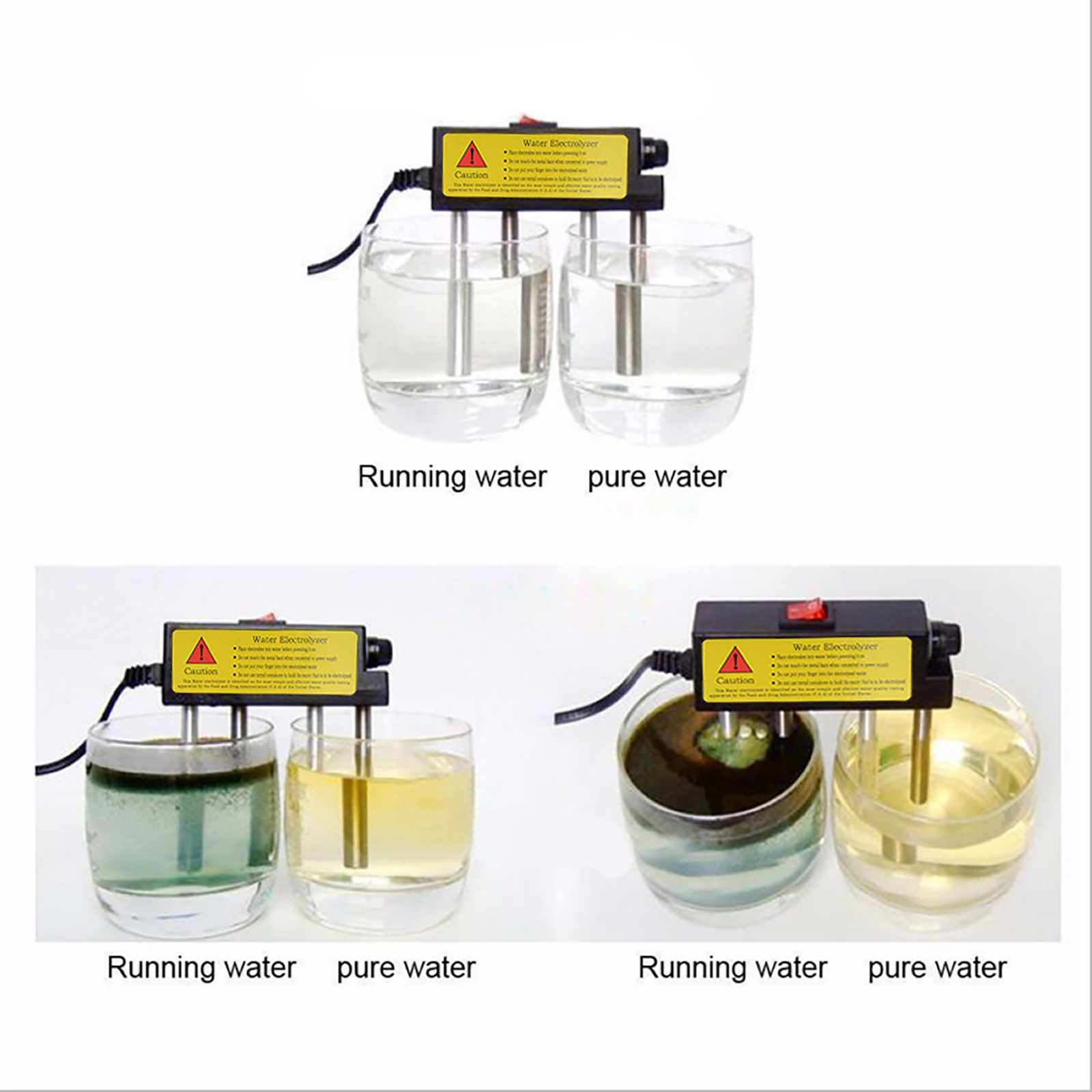 Premium Water Household Electrolyzer Test Electrolysis Water Tools Water Purity Level Meter Tester Testing Tool