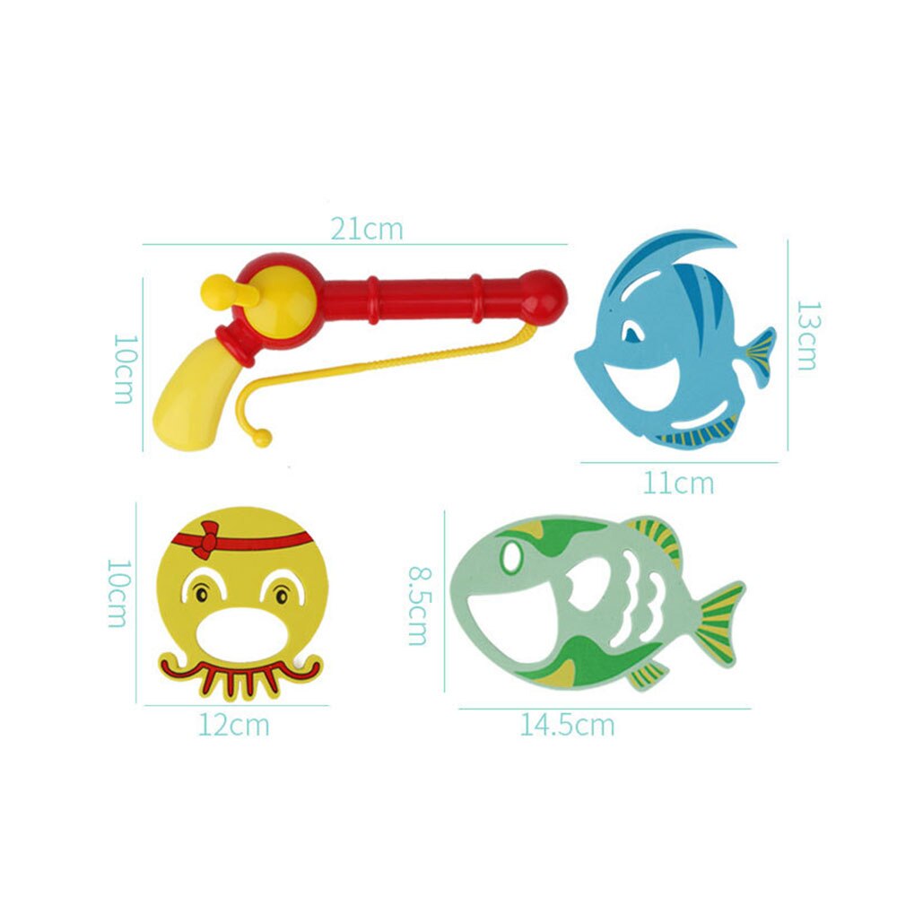 Vissen Speelgoed Magnetische Set Pak Magnetische Play Water Baby Speelgoed Vis Vierkante Voor Kinderen Vissen Ouder Kinderen Jongen meisje