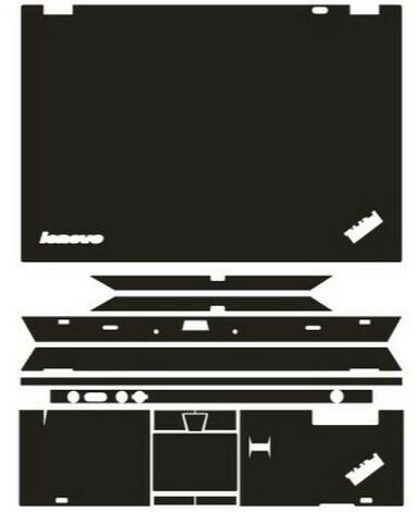 Cuero especial fibra de carbono vinilo piel pegatinas cubierta protector para Lenovo Thinkpad T430 14 pulgadas