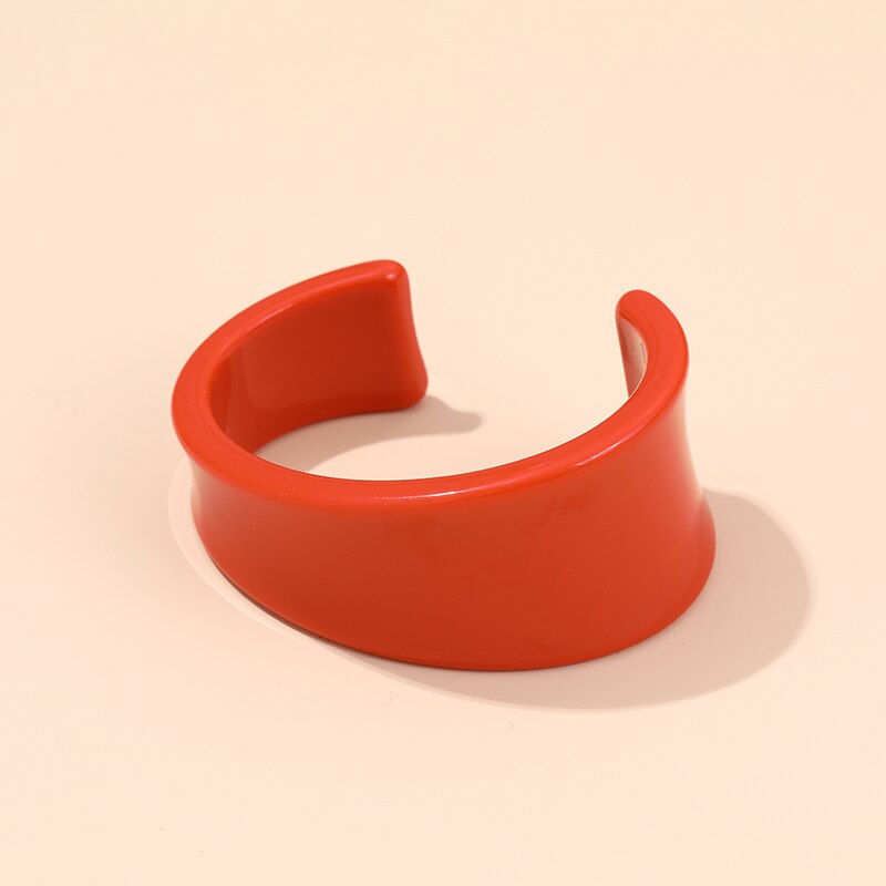 Guanlong acrílico aberto bangles feminino indiano jóias festa bangle com designer encantos círculo pulseiras pulseira atacado elegante: KB212-2